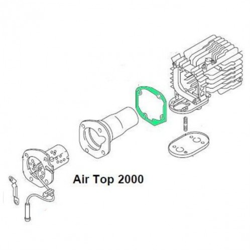Прокладка котла автономного обігрівача 82302A для Webasto Airtop 2000/2000ST/2000S (TOP017) Прокладка котла автономного обігрівача 82302A для Webasto Airtop 2000/2000ST/2000S (TOP017)
