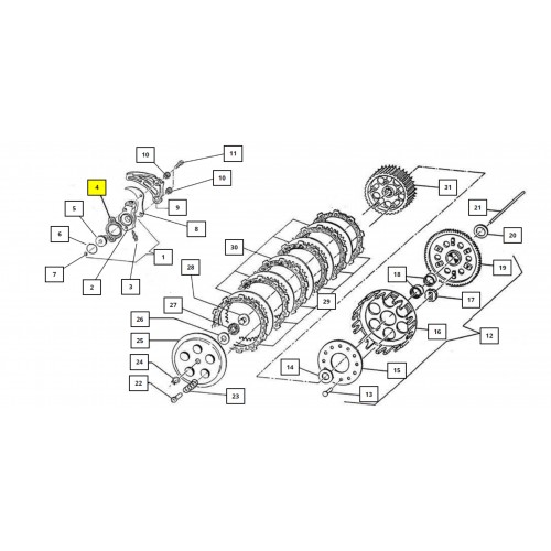 Прокладка гідромуфти TM Racing TM05509 Прокладка гідромуфти TM Racing TM05509