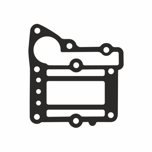 Прокладка зовнішньої кришки вихлопу Yamaha 6E0-41114-A1-00 Прокладка зовнішньої кришки вихлопу Yamaha 6E0-41114-A1-00